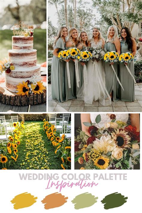 Sunflower Wedding Colors | Dresses Images 2022