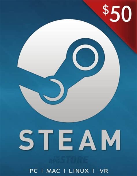 Steam Wallet Usd Game Card En Bol Vares The Rpg Store