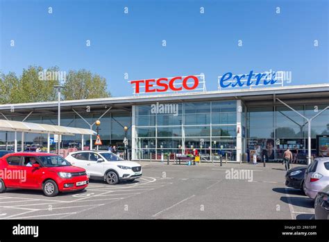 Entrance To Tesco Extra Supermarket Brading Road Ryde Isle Of Wight