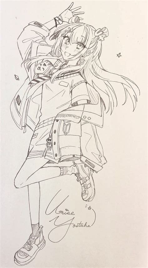 星屑 on Twitter らなきゅら3Dおめでとうの舞 ぽんとれーと Yotsuh Art むにゃーと