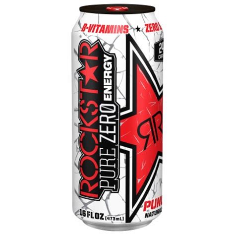 Rockstar Pure Zero Punched Energy Drink Fl Oz Ralphs