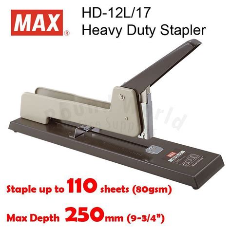 Bấm Kim Dài Max Stapler Hd 12l17 Dập Ghim đại 12l17 Bấm Giữa 100 150