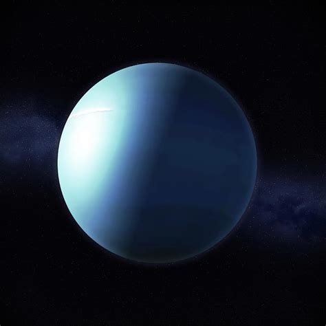 Uranus Artwork By Science Photo Library Andrzej Wojcicki