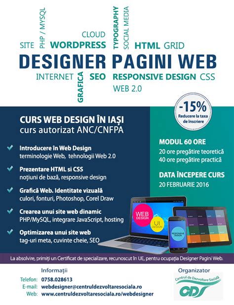 Designer Pagini Web Centrul De Dezvoltare Sociala