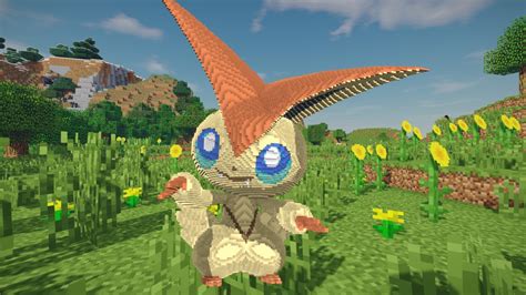 Minecraft Victini Build Schematic 3d Model By Inostupid 4730b8a