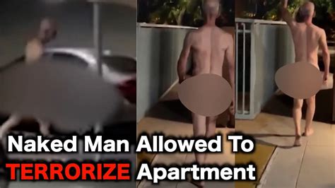 Naked Criminal Terrorizes LA Apartment YouTube