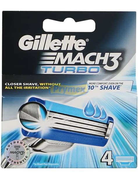 Gillette Wk Ady Do Maszynki Do Golenia Dla M Czyzn Mach Turbo Szt