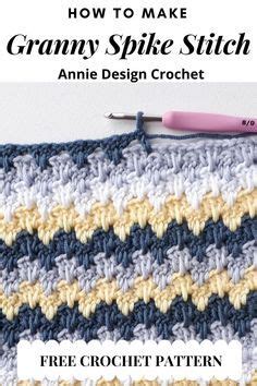 Easy Granny Spike Stitch Crochet Tutorial Crochet Quilt Pattern