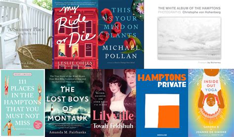 10 New Hamptons Books for Your Beach Bag or Coffee Table