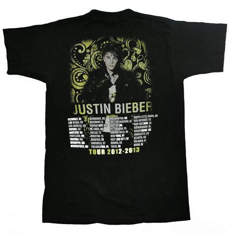 Justin Bieber Believe Tour 2012 2013 T Shirt Thocore