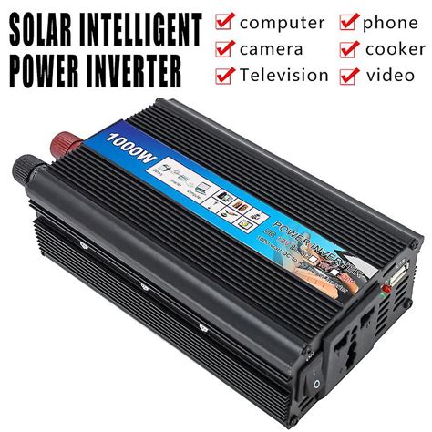 Inverter Dc 12v To Ac 220v 110v High Power Inverter 2000w 1000w 500w Portable Car Power Bank