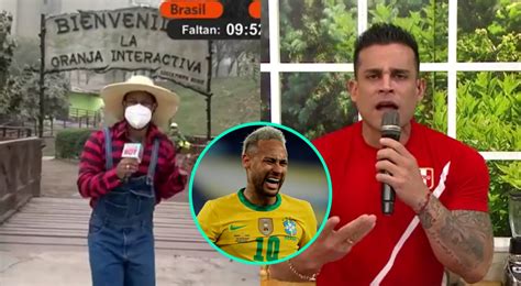 Giselo Edson Dávila Deja En Shock A Todos Al Alentar A Brasil Antes De Partido Con Perú Soy