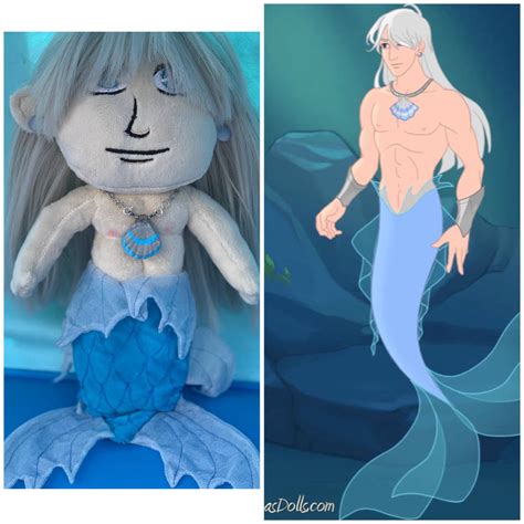 Sexy Merman Commission Plush 13 By Craftymamalove On Deviantart