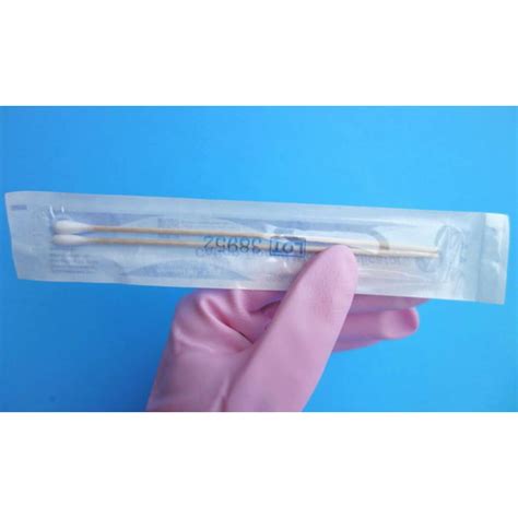 Medint 6 Cotton Tipped Applicators Sterile Wooden Swab Sticks 200