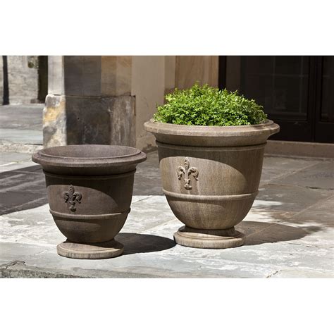 Cast Stone Urn Planters Kinsey Garden Decor