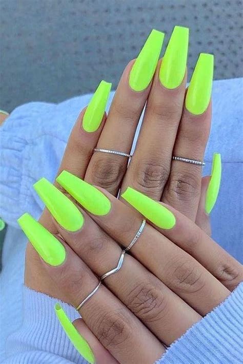 22 Beautiful Gel Nail Designs For Summer Neon Nail Designs Summer