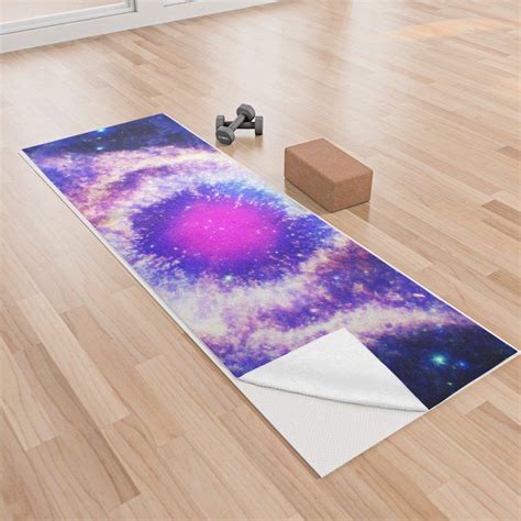 Sky Art Of Nebula Yoga Towel By Hariyadiiskandar Cosmos Poster Yoga