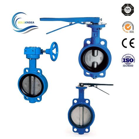 Dn Large Size Hard Seal Eccentric Flange Butterfly Valve Worm Gear