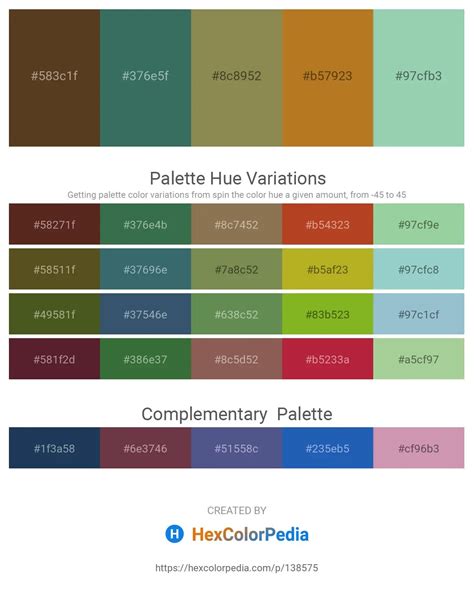 Pantone C Hex Color Conversion Color Schemes Color Shades