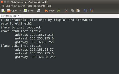 How To Set A Static Ip Address On A Network Interface In Linux Systran Box