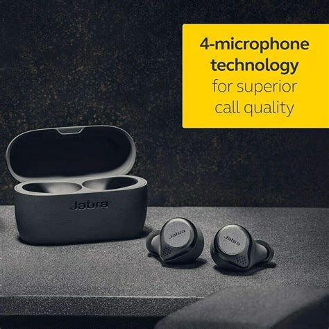 Wireless Bluetooth Jabra Elite 75T Headphones Advanced Noise-Cancelling Earbuds | eBay | Noise ...