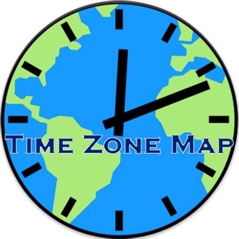 World Clock Map Time Zones