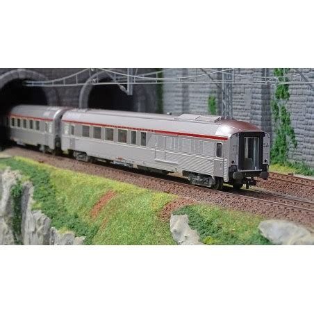 Set De Voitures Voyageurs Tee Mistral Jouef Hj Sncf Arux A U