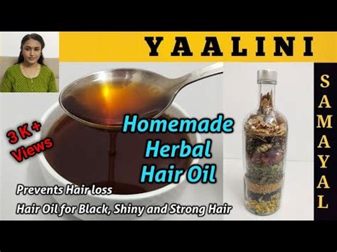 Herbal Hair Oil Homemade Herbal Hair Oil Working For Faster