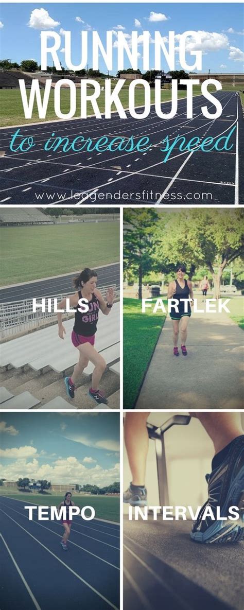 Types Of Running Workouts To Increase Speed Lea Genders Fitness