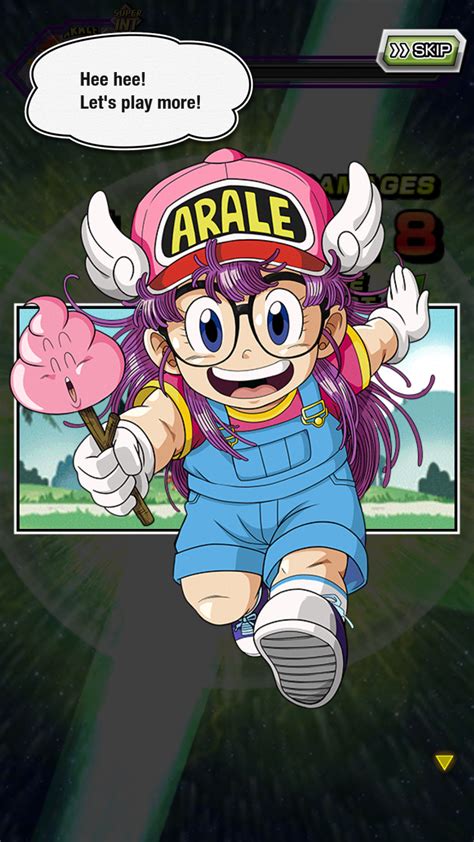 Dokkan Battle Arale Y Goku Personajes De Dragon Ball Personajes De