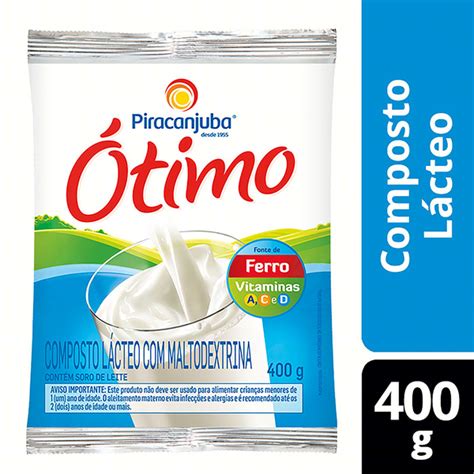 Supermercados São João Tupi Paulista SP Composto Lácteo Ótimo 400G