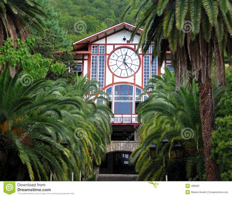 Antique restaurant clock stock image. Image of engrave - 486681