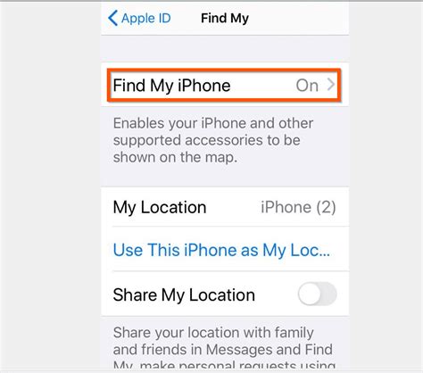 How To Turn Off Find My Iphone Methods Itechguides