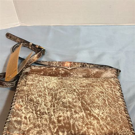 Patricia Nash Bags Nwt Patricia Nash Metallic Burnished Tooled