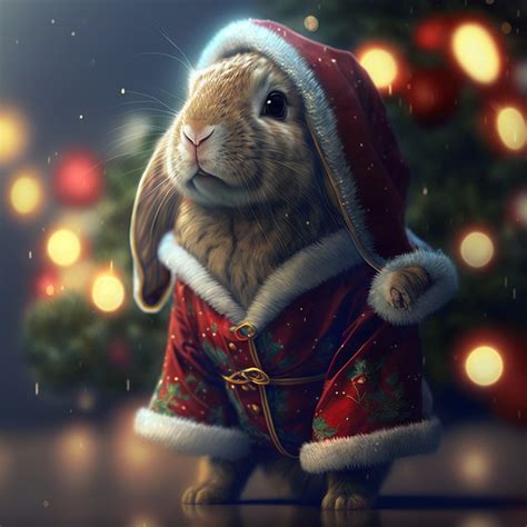 Free Christmas Rabbit Christmas Images Pixabay