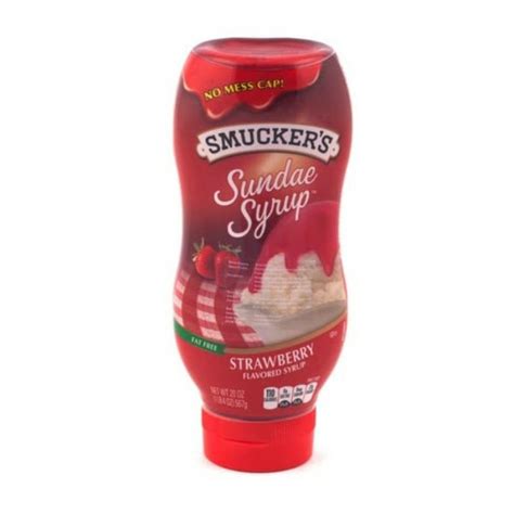 Jual Smuckers Sundae Syrup Strawberry 567gr Shopee Indonesia