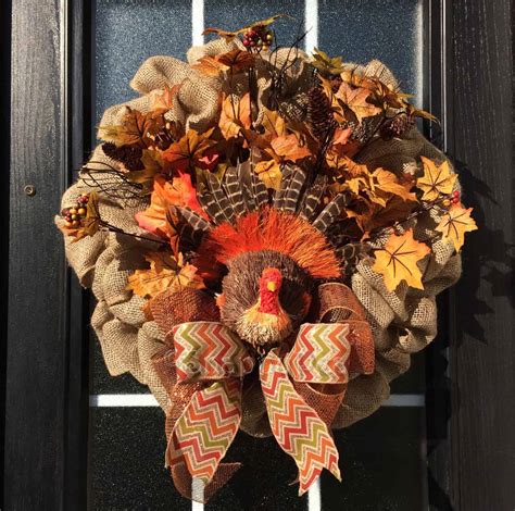 16 Whimsical Handmade Thanksgiving Wreath Designs For Your Front Door