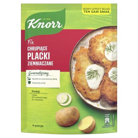 Knorr Fix chrupiące placki ziemniaczane 198 g Zakupy online z dostawą