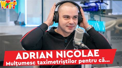 Adrian Nicolae Mul Umesc Taximetri Tilor Pentru C La What The