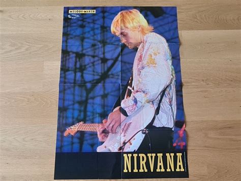 Vintage Musik Poster Nirvana Kurt Cobain Kaufen Auf Ricardo