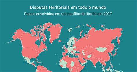 Disputas Territoriais Em Todo O Mundo Infografia Ihodl