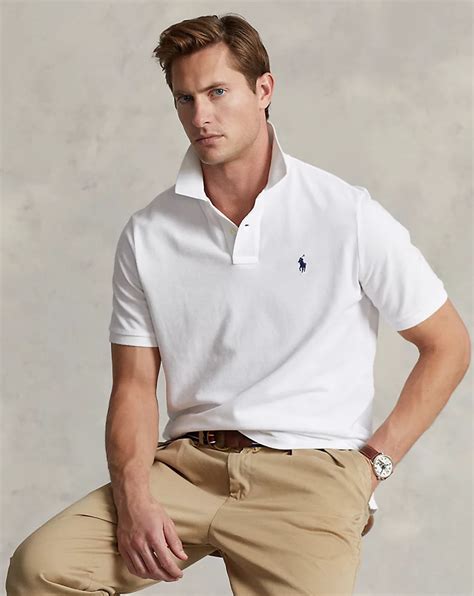 Le Polo Iconique En Coton Piqué Pour Homme Ralph Lauren® Be