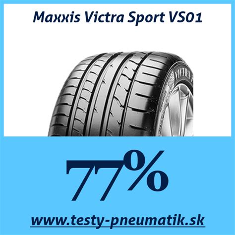 Maxxis Victra Sport VS01: 77 %, 9 recenzií | Testy-Pneumatik.sk