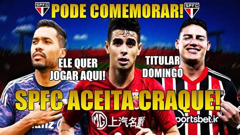 Aceitou O Projeto Oscar Quer Jogar No Spfc Alex Sandro Assinando