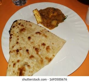 Indian Nan Paneer Dish Stock Photo Shutterstock