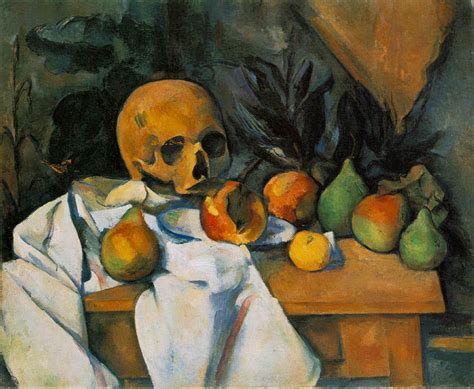 Still Life With Skull 1898 Paul Cezanne WikiArt Org