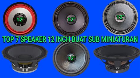 Rekomendasi Speaker Inch Paling Cocok Buat Subwoofer Miniaturan