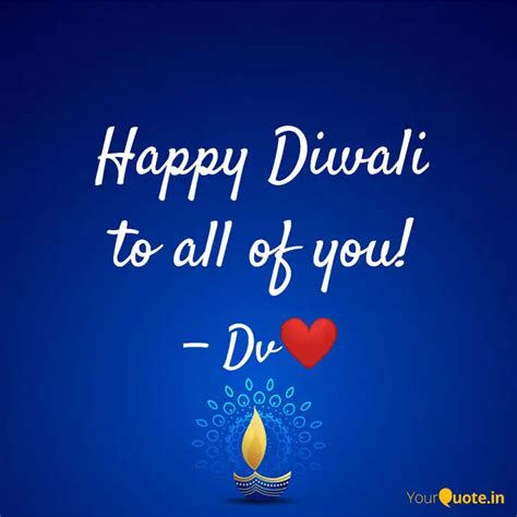 Happy Diwali To All Of Yo Quotes Writings By Divan YourQuote