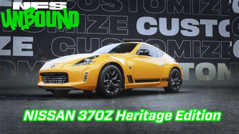 Nfs Unbound Nissan Z Heritage Edition Youtube