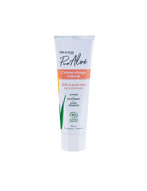 Creme Visage Intense A L Aloe Vera Pur Alo Vera